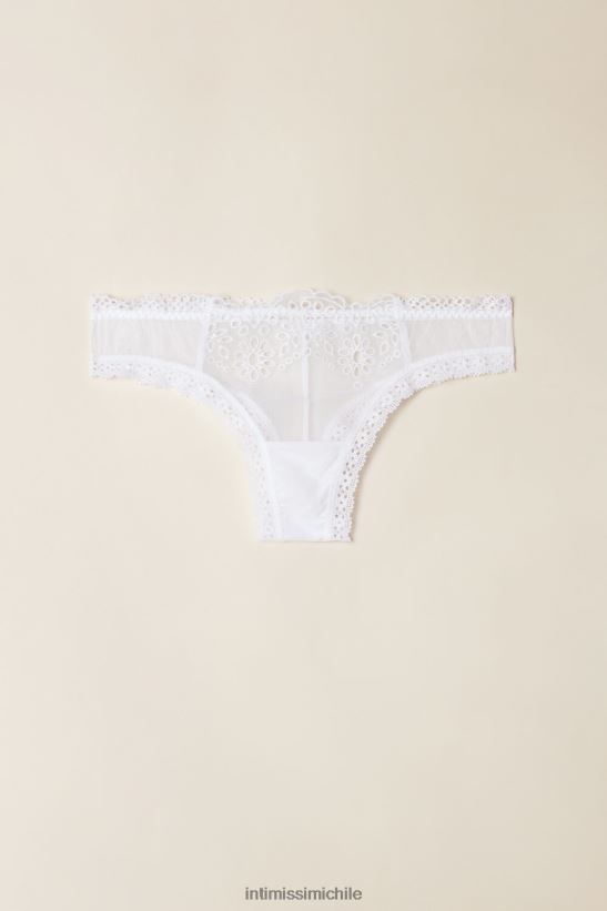 Intimissimi braguitas brasileñas de simplicidad atemporal mujer 001-blanco ropa interior L4BXFJ930