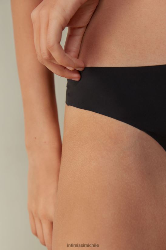 Intimissimi microfibra brasileña ultraligera mujer 019-negro ropa interior L4BXFJ1175