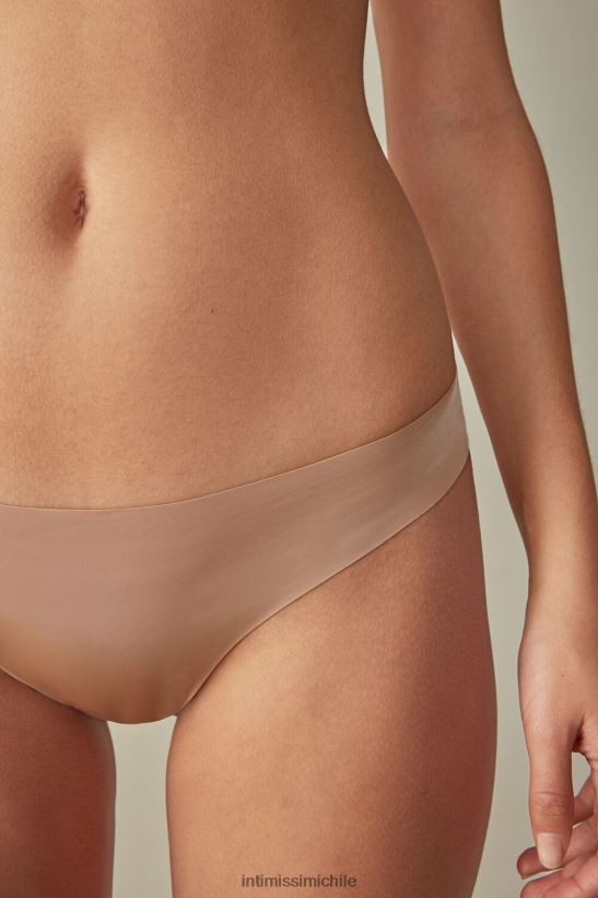 Intimissimi microfibra brasileña ultraligera mujer 044-beige suave ropa interior L4BXFJ1174