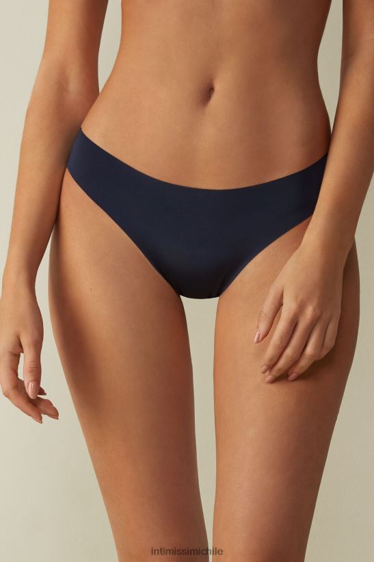 Intimissimi microfibra brasileña ultraligera mujer 1467-azul intenso ropa interior L4BXFJ1157