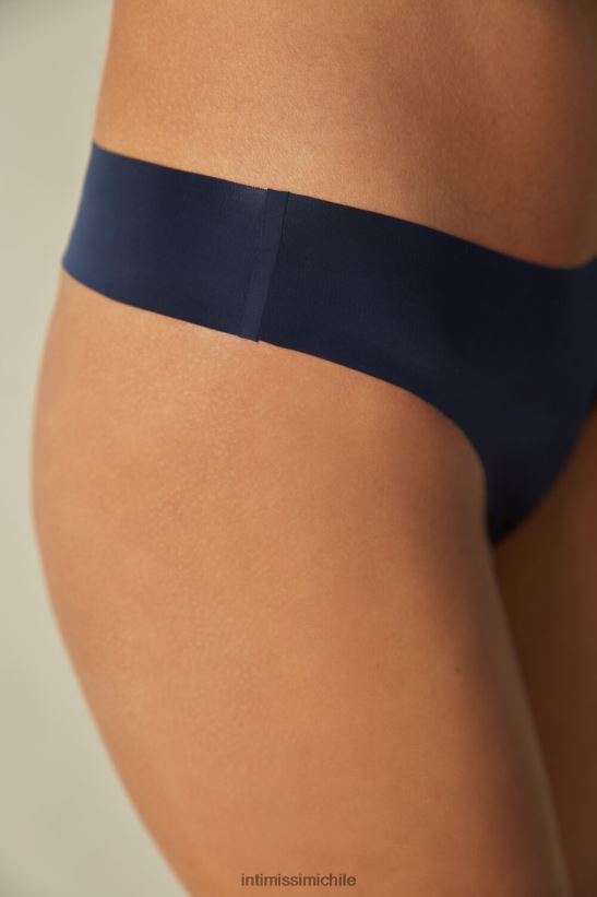 Intimissimi microfibra brasileña ultraligera mujer 1467-azul intenso ropa interior L4BXFJ1157