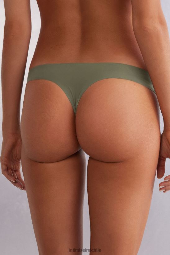Intimissimi microfibra brasileña ultraligera mujer 344j-salvia verde ropa interior L4BXFJ868