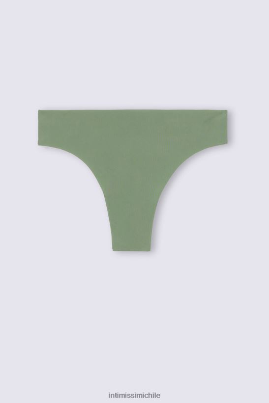 Intimissimi microfibra brasileña ultraligera mujer 344j-salvia verde ropa interior L4BXFJ868