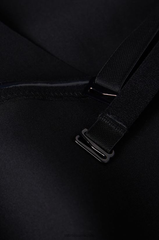 Intimissimi Braguita francesa moldeadora de cintura alta de microfibra sin costuras mujer 019-negro ropa interior L4BXFJ1003