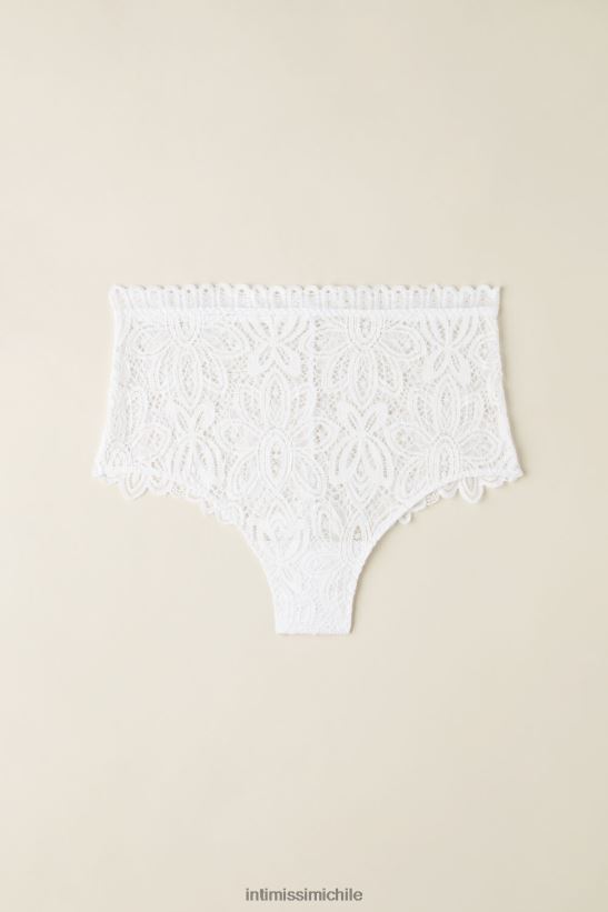 Intimissimi Calurosos días de verano braguitas francesas de cintura alta. mujer 001-blanco ropa interior L4BXFJ934