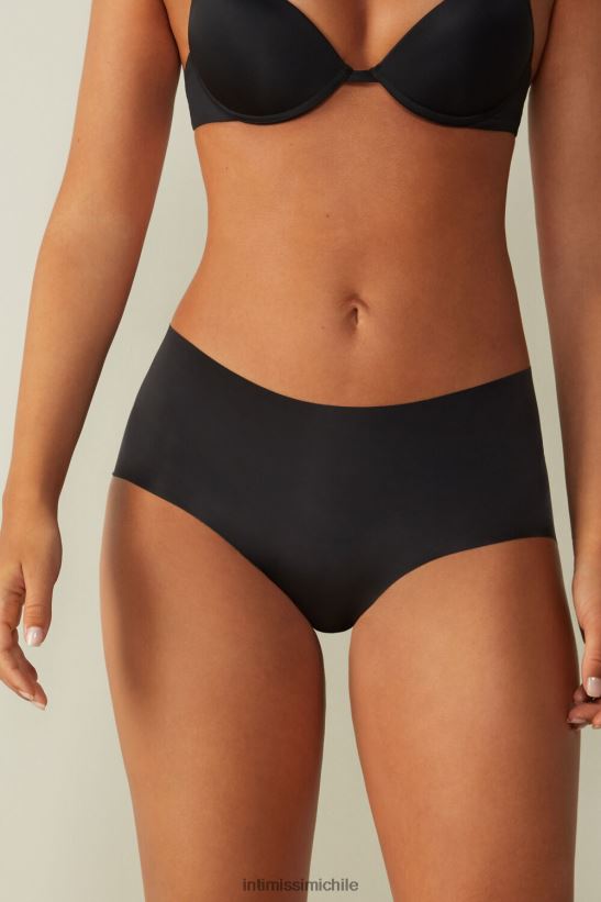Intimissimi bragas francesas cortadas con láser mujer 019-negro ropa interior L4BXFJ1162