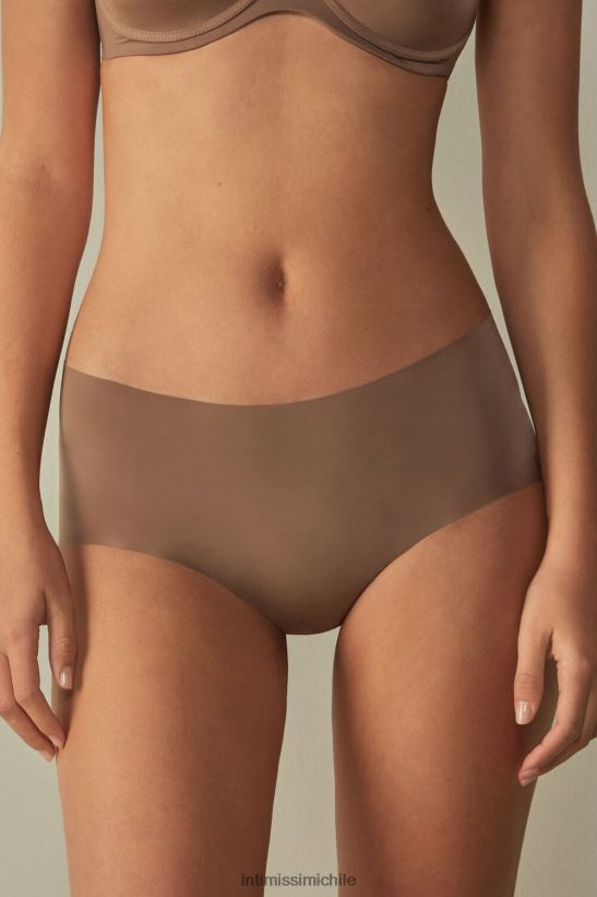 Intimissimi bragas francesas cortadas con láser mujer 502i-beige oscuro ropa interior L4BXFJ1127