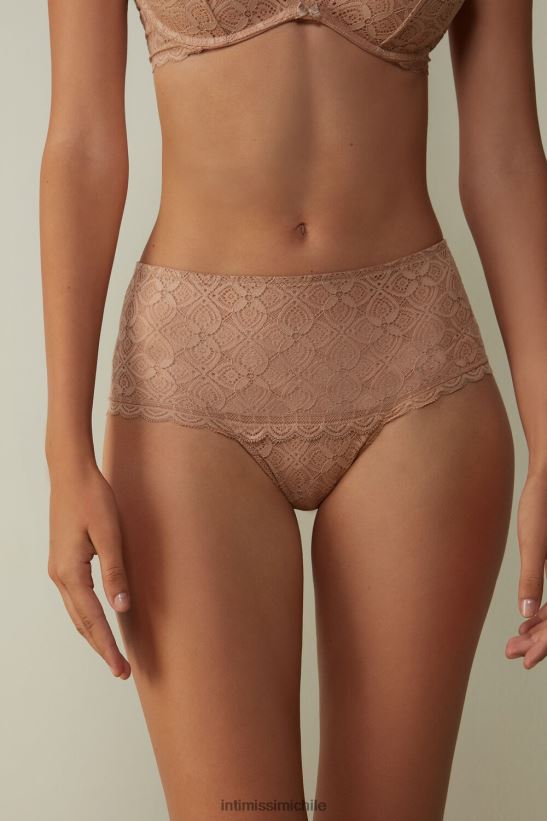 Intimissimi bragas francesas de encaje mujer 044-beige suave ropa interior L4BXFJ1062