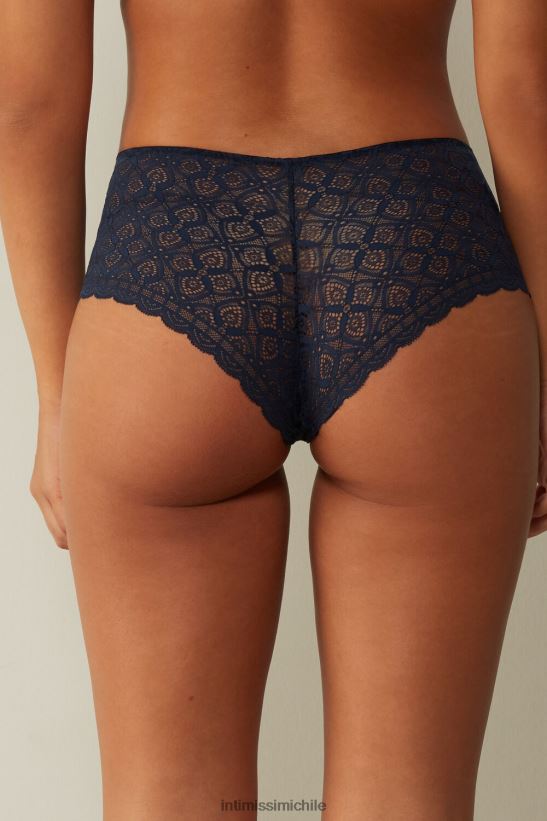 Intimissimi bragas francesas de encaje mujer 1467-azul intenso ropa interior L4BXFJ1041