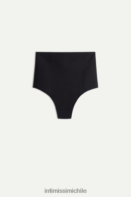 Intimissimi braguitas francesas de microfibra sin rematar mujer 019-negro ropa interior L4BXFJ1122
