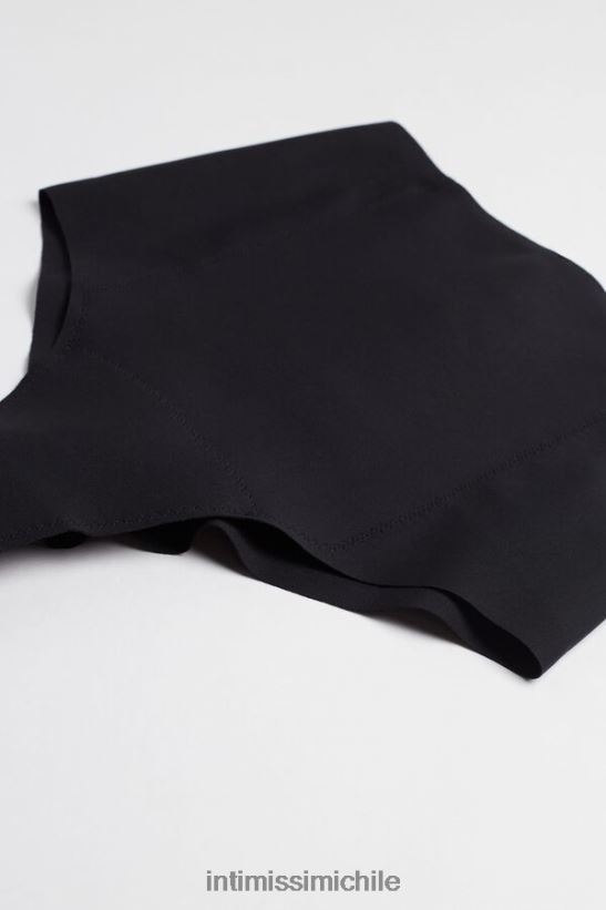 Intimissimi braguitas francesas de microfibra sin rematar mujer 019-negro ropa interior L4BXFJ1122