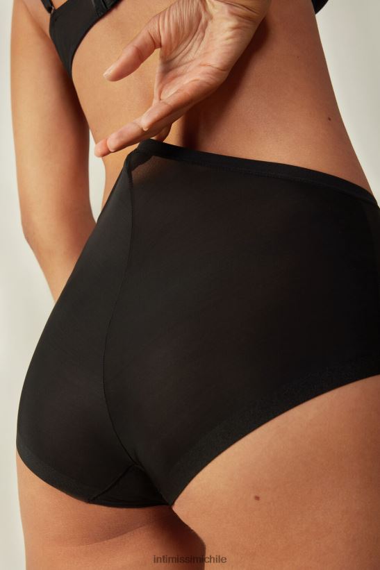 Intimissimi braguitas francesas toque invisible mujer 019-negro ropa interior L4BXFJ1146