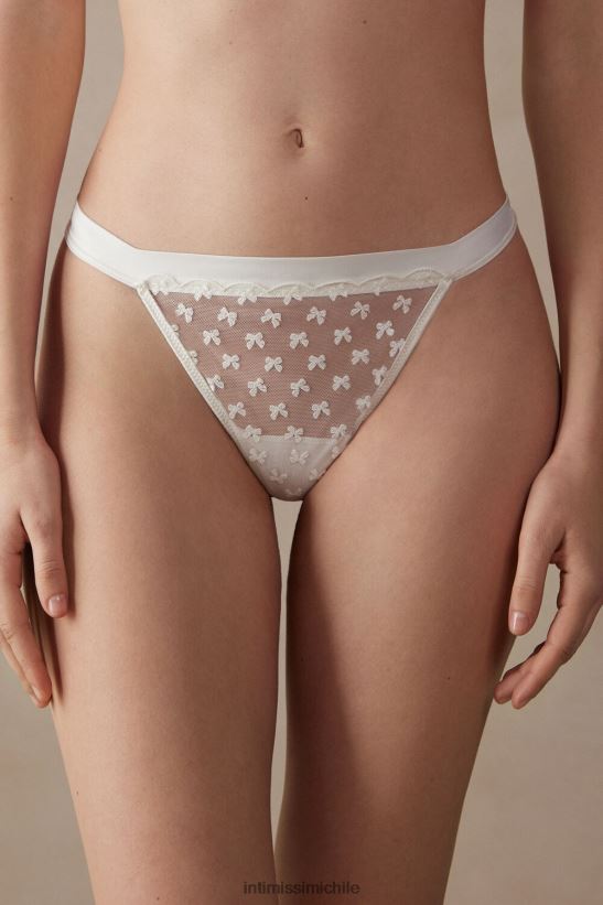 Intimissimi Tanga cadeau con tiras laterales de Love mujer 2127-blanco polvo ropa interior L4BXFJ969