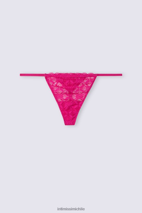 Intimissimi tanga de encaje con tiras laterales mujer 348j-orquídea morada ropa interior L4BXFJ893