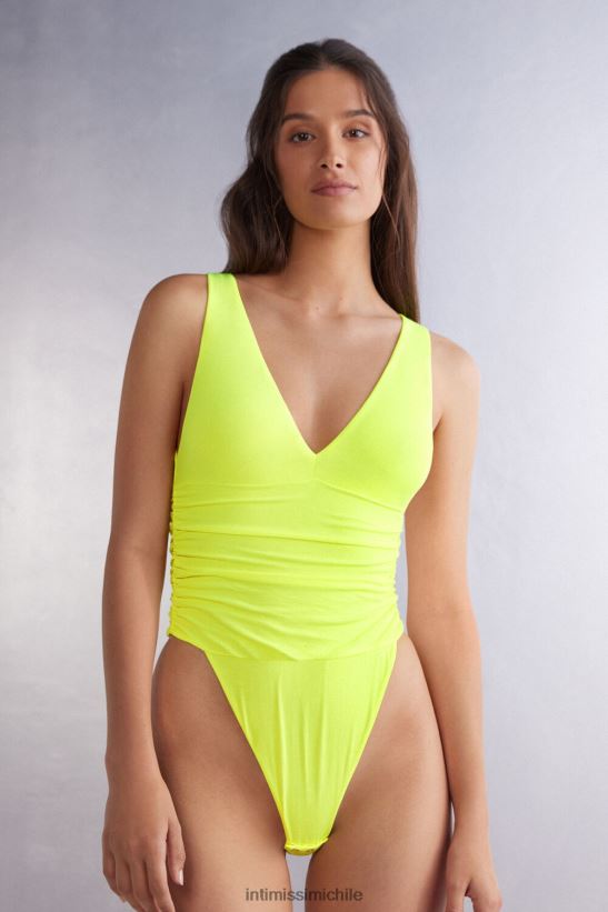 Intimissimi body micromodal de pura alegría mujer 335j-amarillo brillante vestir L4BXFJ1210
