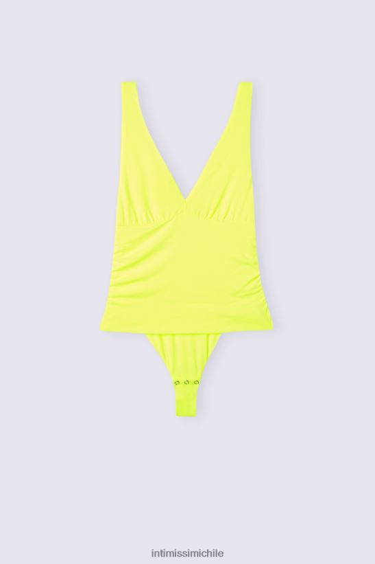 Intimissimi body micromodal de pura alegría mujer 335j-amarillo brillante vestir L4BXFJ1210
