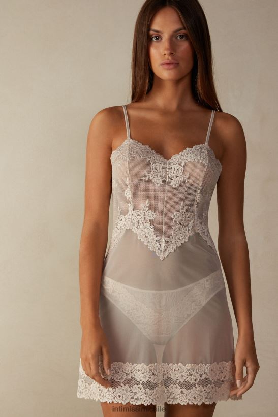 Intimissimi babydoll de flores bonitas mujer 2280-seda rosa vestir L4BXFJ1225