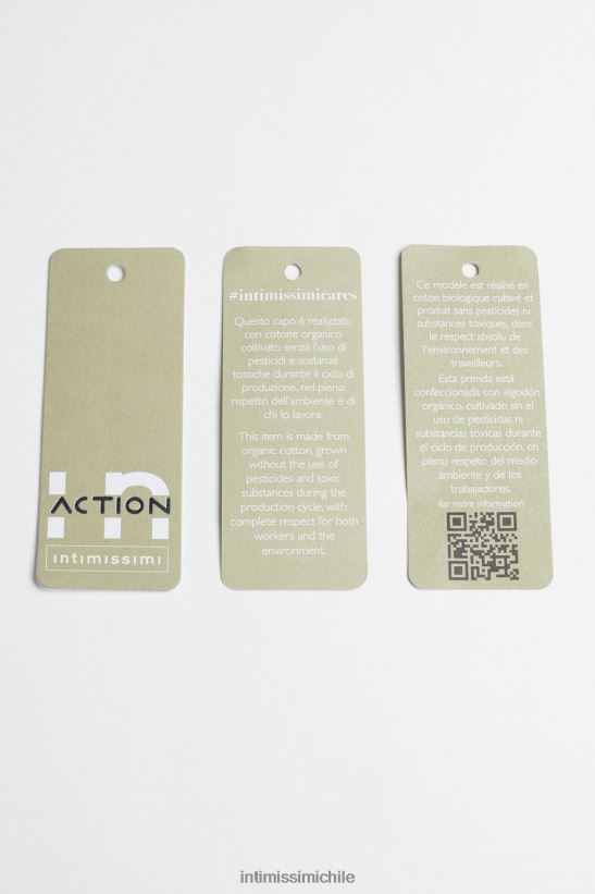 Intimissimi leggings de algodón orgánico elástico in action mujer 019-negro vestir L4BXFJ1400