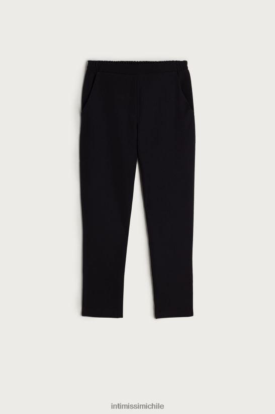 Intimissimi pantalones con bolsillos mujer 019-negro vestir L4BXFJ1472