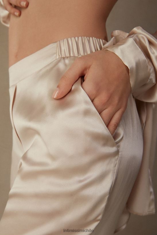 Intimissimi pantalones rectos de seda mujer 2280-seda rosa vestir L4BXFJ1372