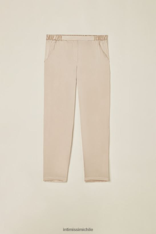 Intimissimi pantalones rectos de seda mujer 2280-seda rosa vestir L4BXFJ1372