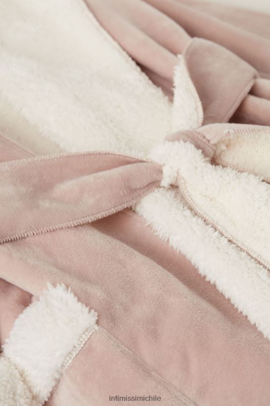 Intimissimi dama de la montaña bata de baño mujer 144j-rosa antiguo vestir L4BXFJ1586