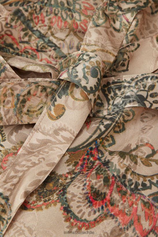 Intimissimi kimono de satén de viscosa diosa dorada mujer 342j-st.diosa dorada vestir L4BXFJ1492