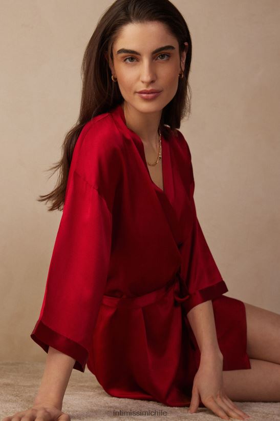 Intimissimi kimono de seda mujer 1473-rojo vestir L4BXFJ1678