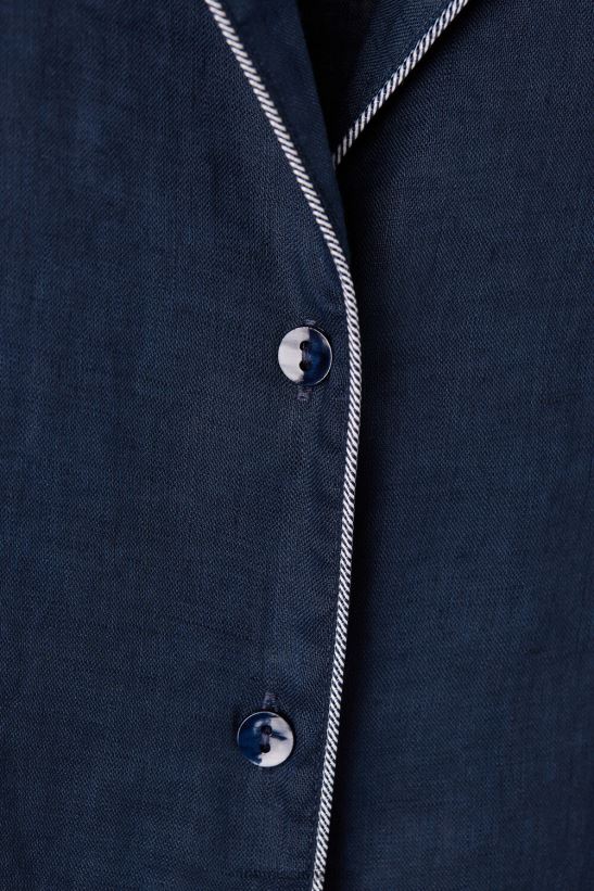 Intimissimi camisa de manga corta de noche de yate mujer 243j-azul marinero vestir L4BXFJ1531