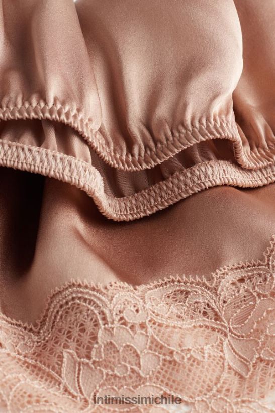 Intimissimi pantalones cortos de seda mujer 163i-rosa satinado vestir L4BXFJ1666