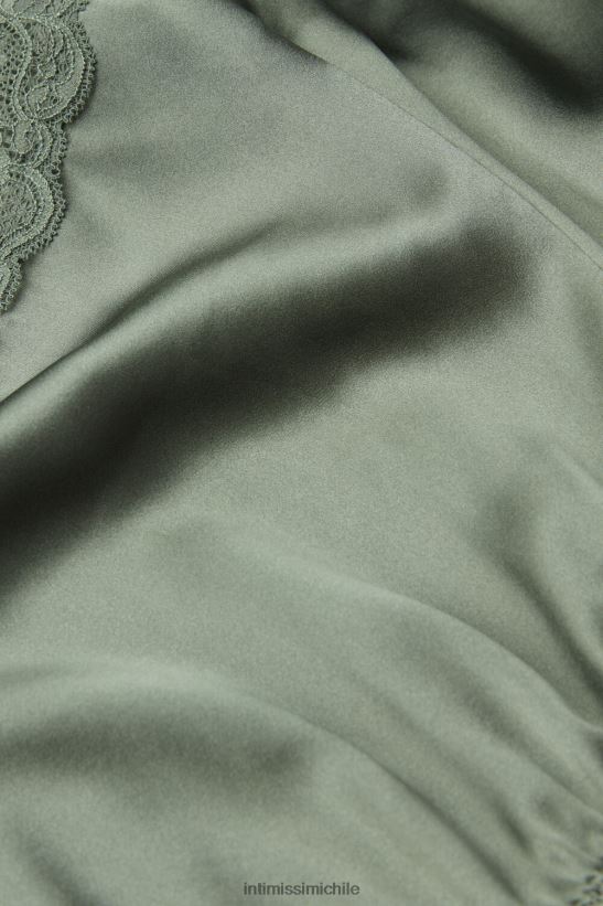 Intimissimi pantalones cortos de seda mujer 344j-salvia verde vestir L4BXFJ1502