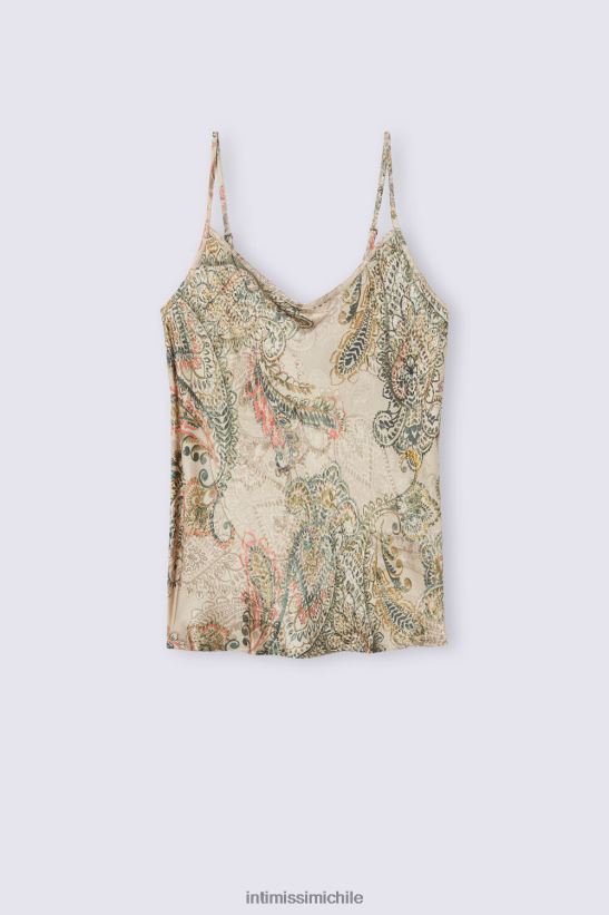 Intimissimi top de satén de viscosa diosa dorada mujer 342j-st.diosa dorada vestir L4BXFJ1259