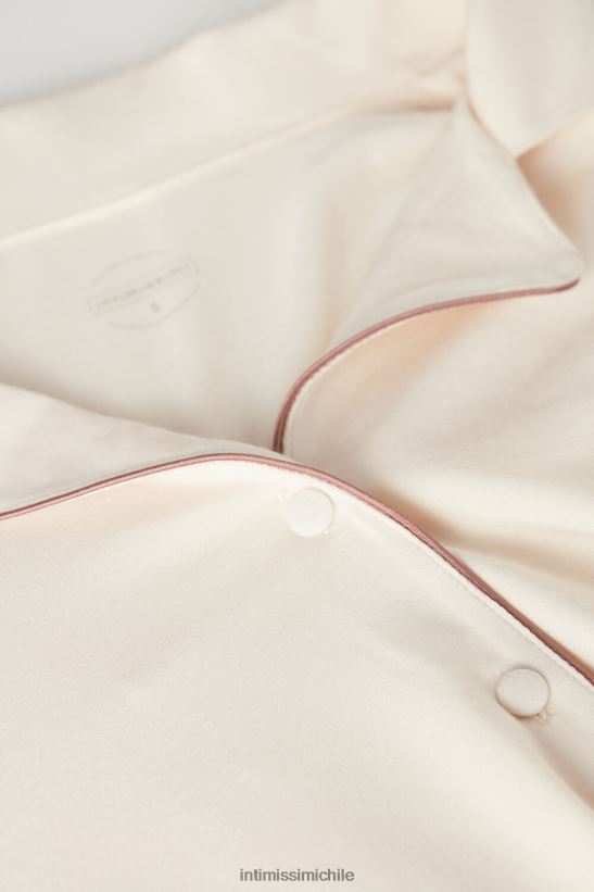 Intimissimi chaqueta micromodal de manga larga mujer 612i-marfil vainilla vestir L4BXFJ1615