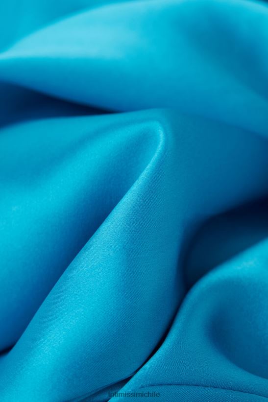 Intimissimi pantalones de raso de seda mujer 210j-turquesa digital vestir L4BXFJ1569