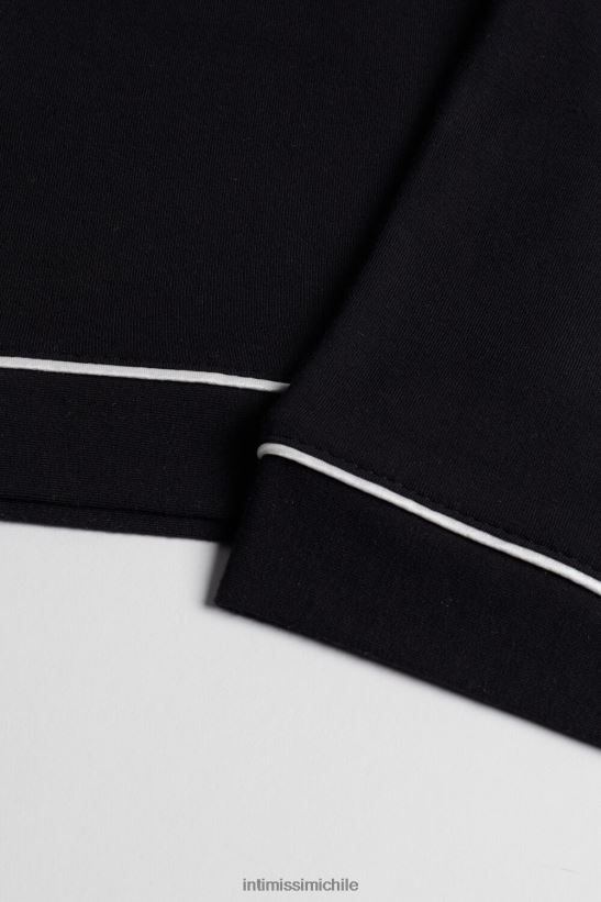 Intimissimi pantalones largos micromodal mujer 019-negro vestir L4BXFJ1671