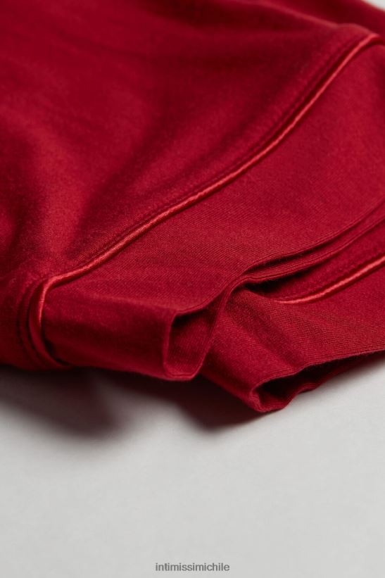 Intimissimi pantalones largos micromodal mujer 1473-rojo vestir L4BXFJ1653