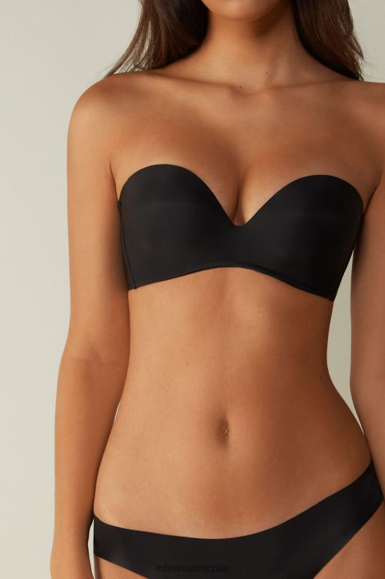 Intimissimi sujetador bandeau daila ultraligero de microfibra mujer 019-negro ropa interior L4BXFJ758