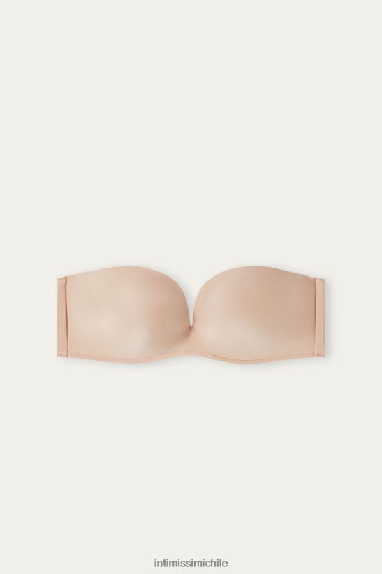 Intimissimi sujetador bandeau daila ultraligero de microfibra mujer 044-beige suave ropa interior L4BXFJ759