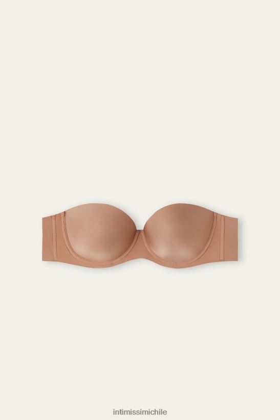 Intimissimi sujetador bandeau de microfibra giada mujer 417i-beige medio ropa interior L4BXFJ774