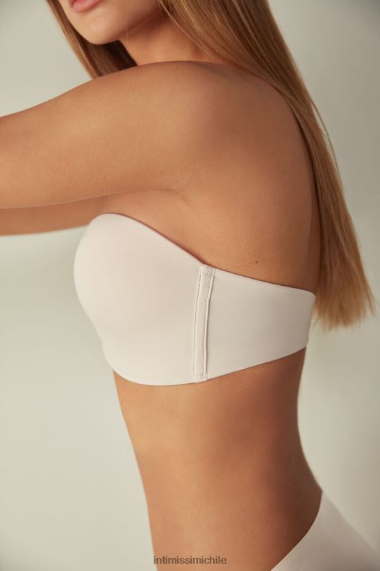 Intimissimi sujetador bandeau de microfibra laura mujer 2280-seda rosa ropa interior L4BXFJ812