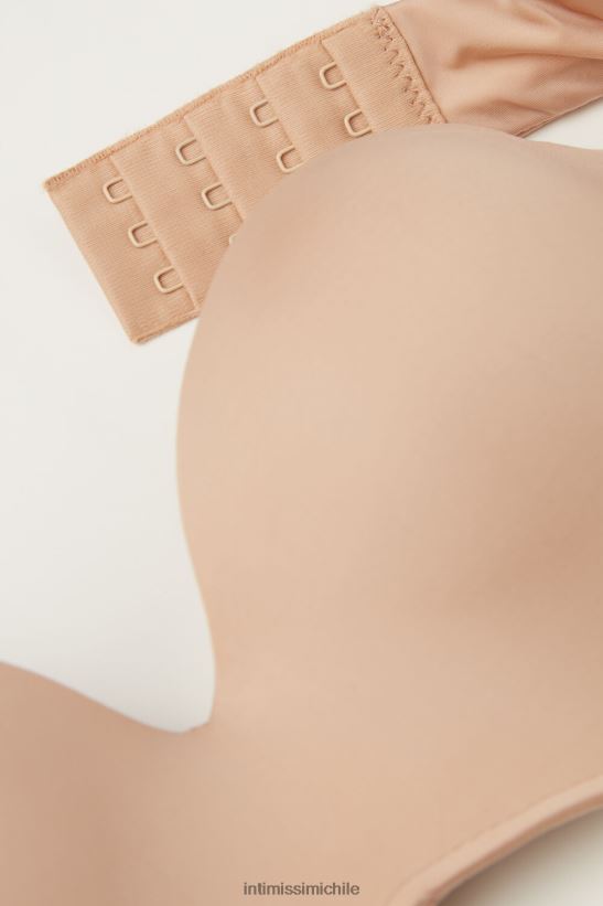 Intimissimi sujetador bandeau de microfibra ultraligero gioia mujer 044-beige suave ropa interior L4BXFJ516