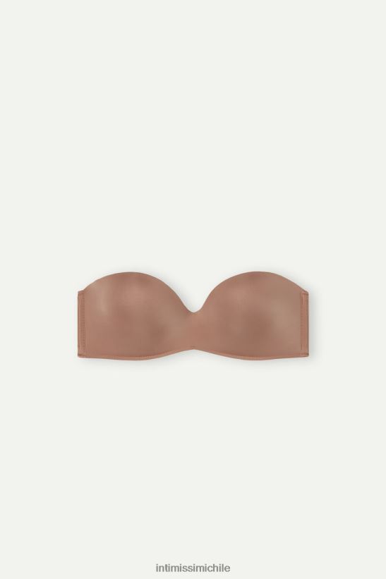 Intimissimi sujetador bandeau de microfibra ultraligero gioia mujer 417i-beige medio ropa interior L4BXFJ502