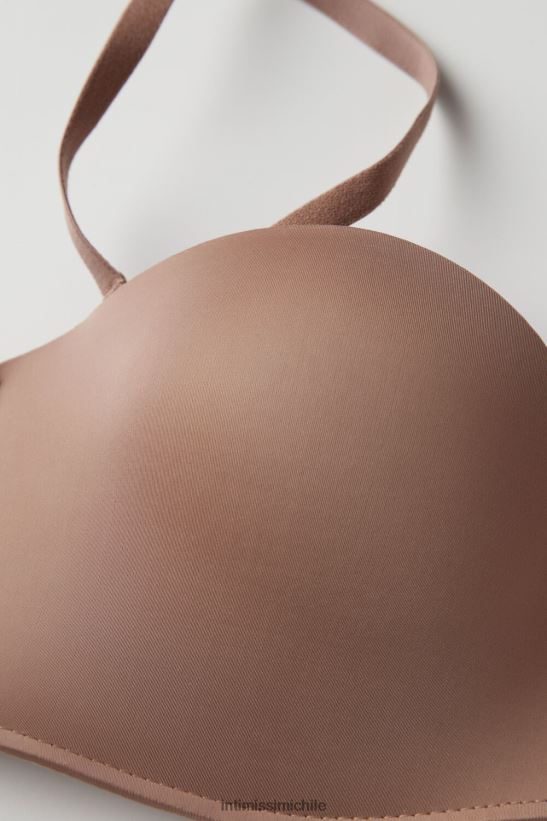 Intimissimi sujetador bandeau de microfibra ultraligero gioia mujer 417i-beige medio ropa interior L4BXFJ502