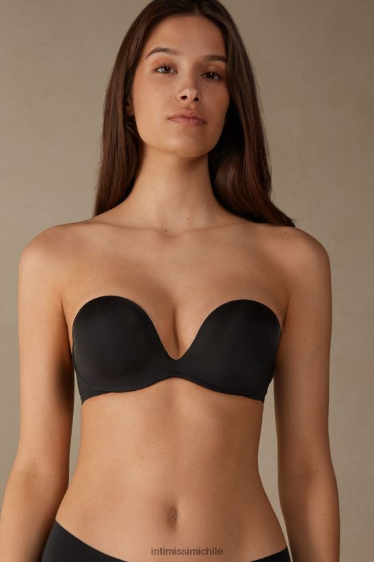 Intimissimi sujetador bandeau de microfibra ultraligero monica mujer 019-negro ropa interior L4BXFJ734