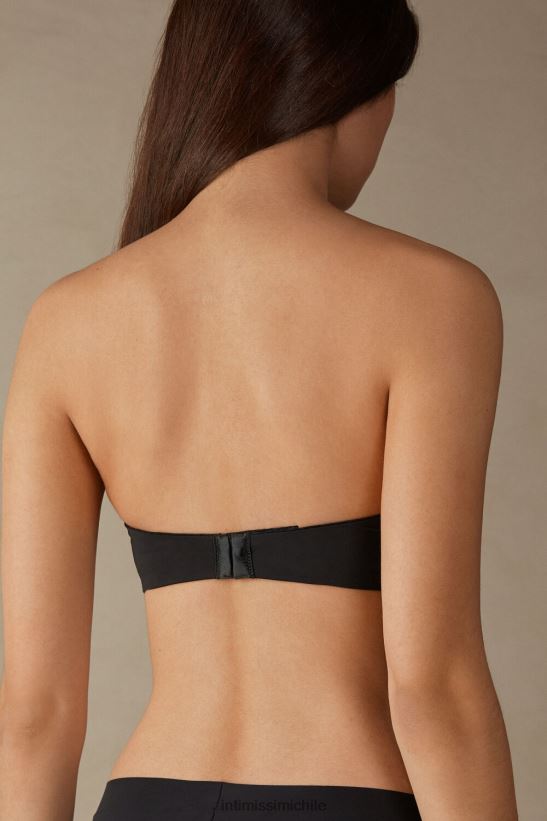 Intimissimi sujetador bandeau de microfibra ultraligero monica mujer 019-negro ropa interior L4BXFJ734