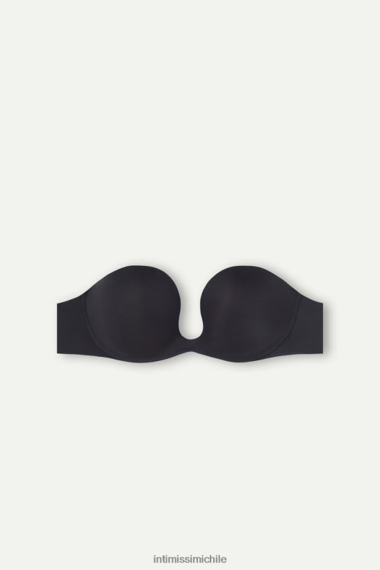 Intimissimi sujetador bandeau de microfibra ultraligero monica mujer 019-negro ropa interior L4BXFJ734