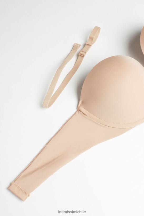 Intimissimi sujetador bandeau de microfibra ultraligero monica mujer 044-beige suave ropa interior L4BXFJ733