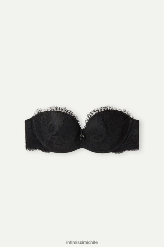 Intimissimi sujetador bandeau ilimitado monica sensual mujer 019-negro ropa interior L4BXFJ640
