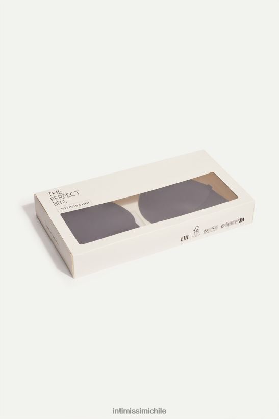 Intimissimi sujetador sin tirantes con relleno graduado y escote delantero mujer 019-negro ropa interior L4BXFJ548