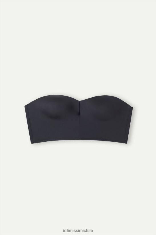 Intimissimi top sujetador bustier de microfibra ultraligero mujer 019-negro ropa interior L4BXFJ551